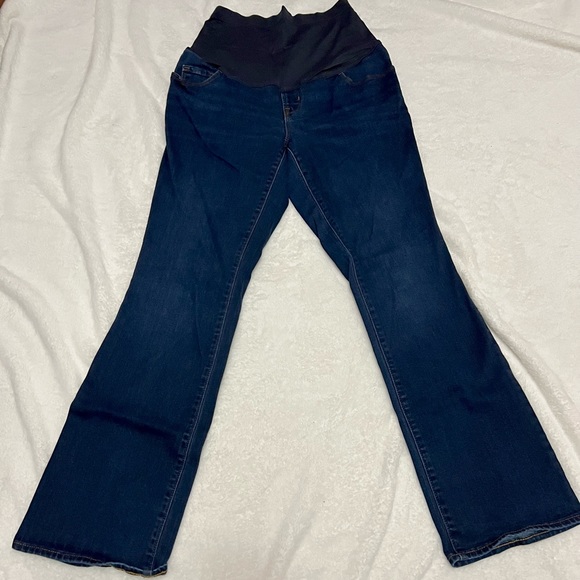 Old Navy maternity full panel boot cut jeans SZ 8 regular - Picture 8 of 11